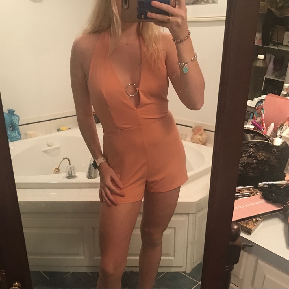 Silence + noise romper